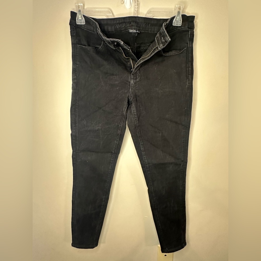 Womens size 12 Regular Black Jegging American Eagle Jeans